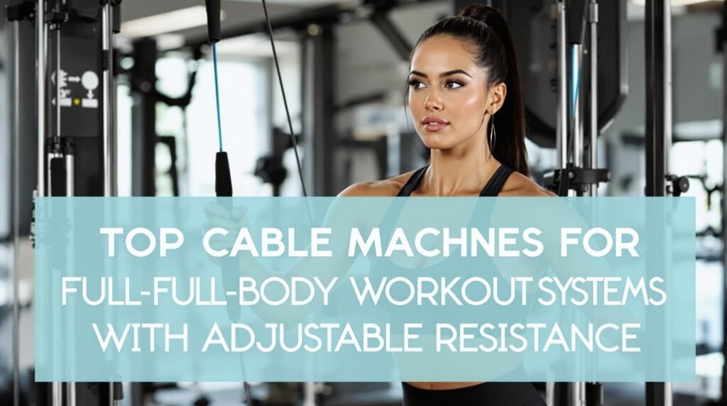 adjustable resistance cable machines