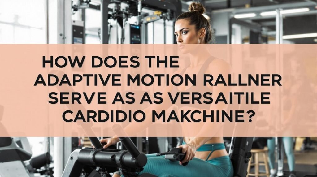 versatile cardio workout machine